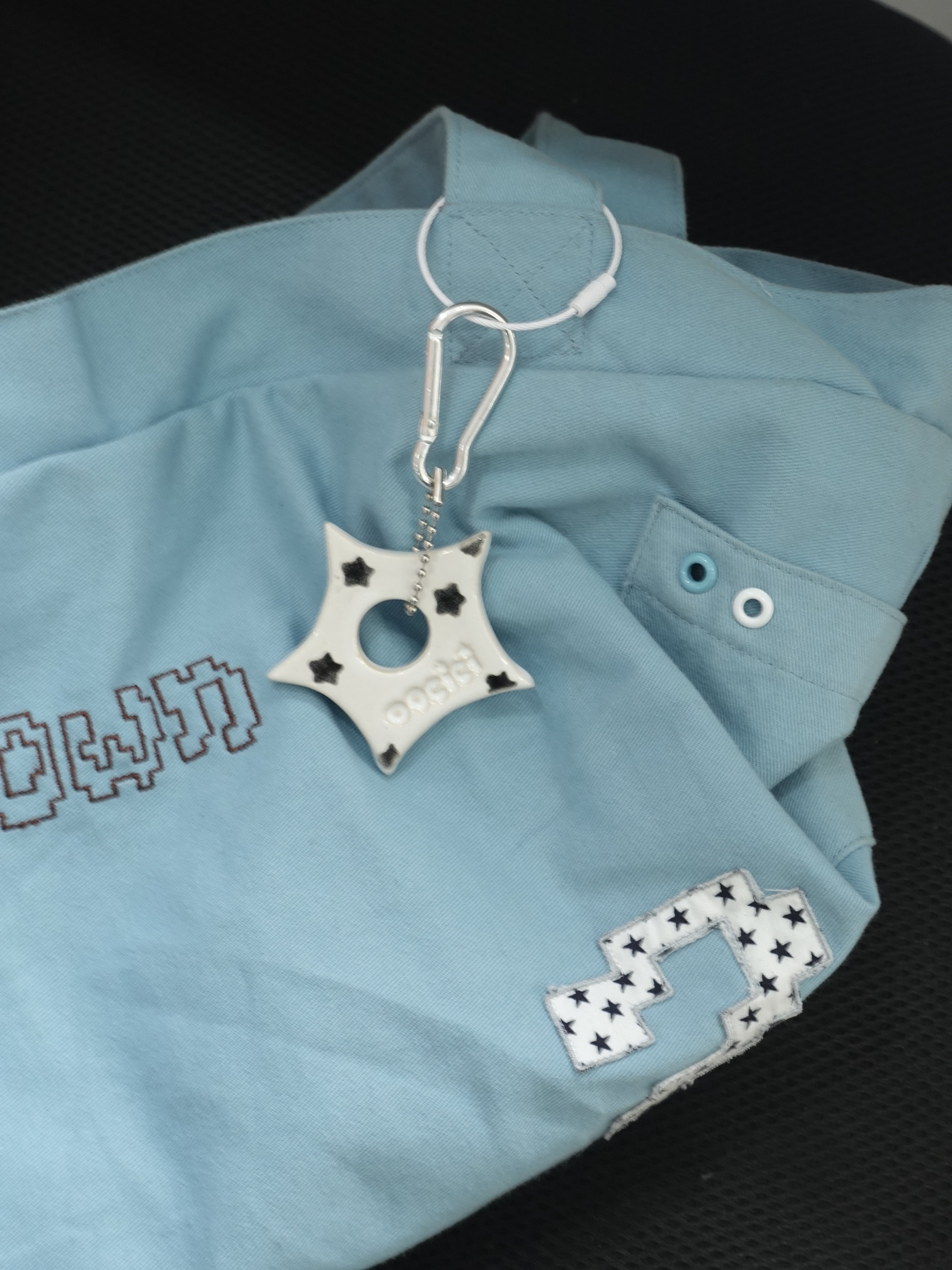 ☆ Ceramic Star Charm/Keychain ☆