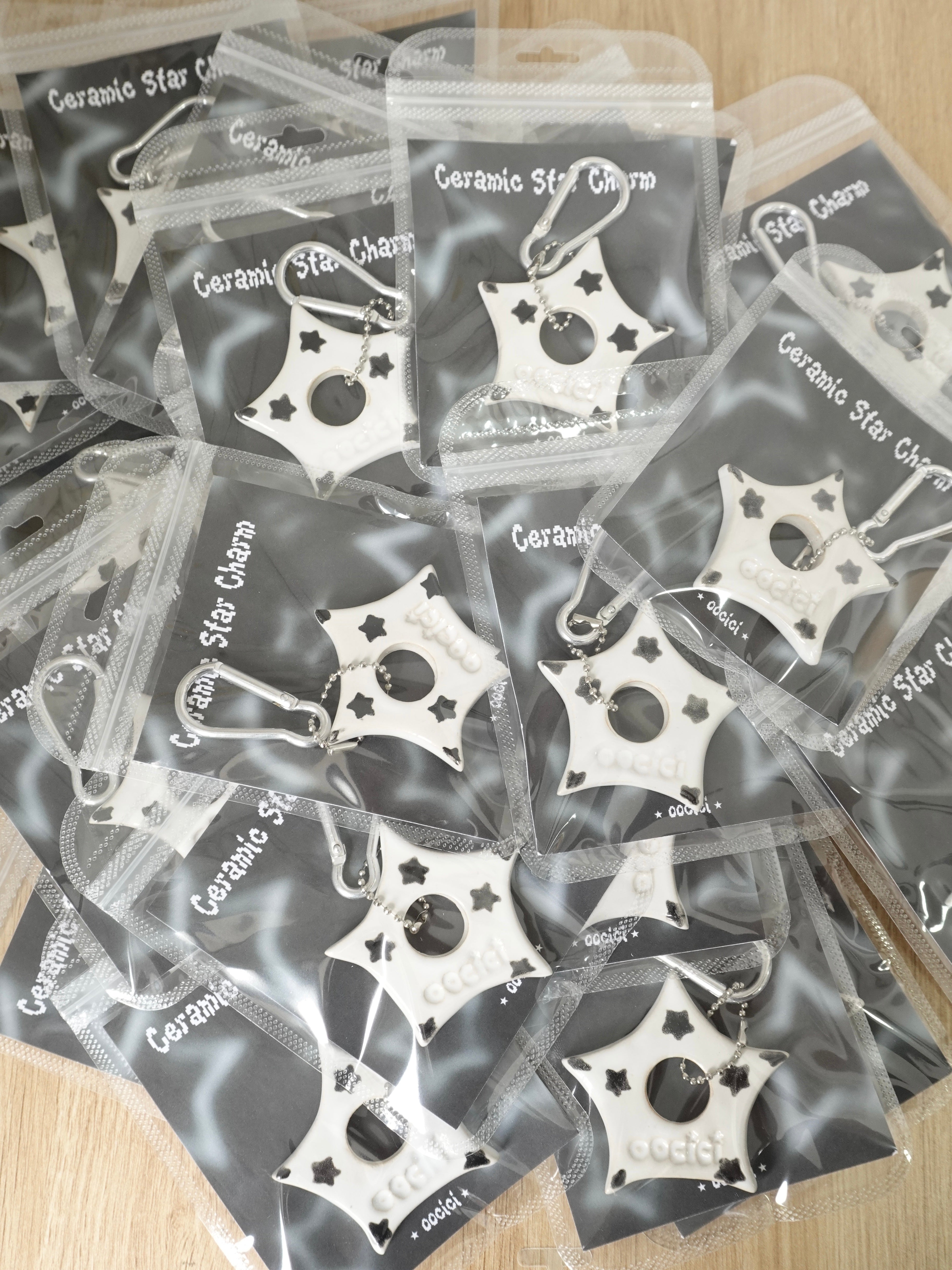☆ Ceramic Star Charm/Keychain ☆