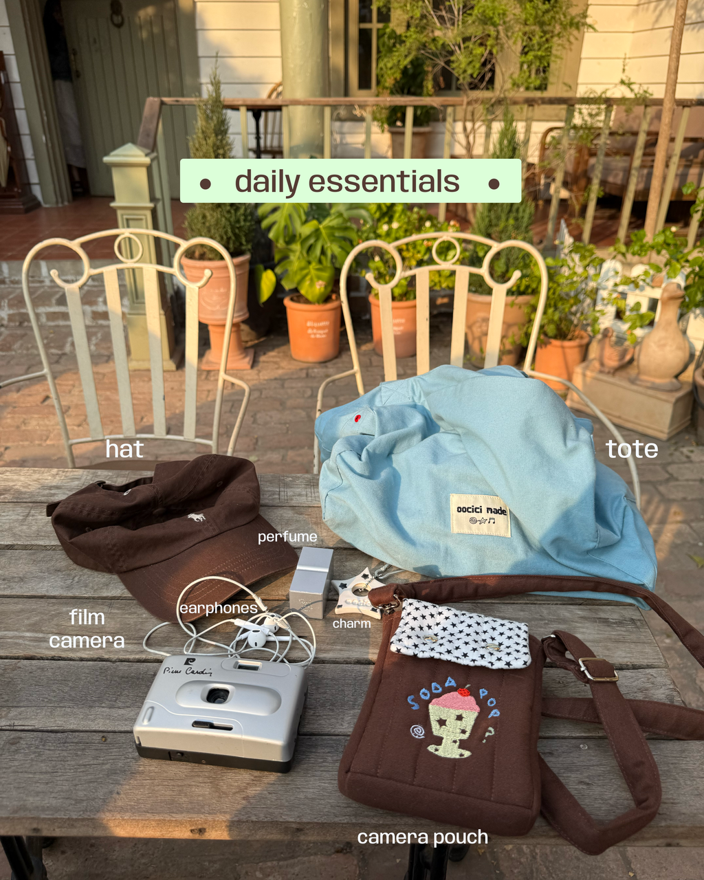 Camera Pouch Bag ver.2  (for compact/film/digital cameras)